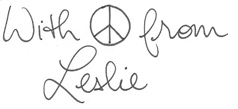 Copy of Peace from Leslie